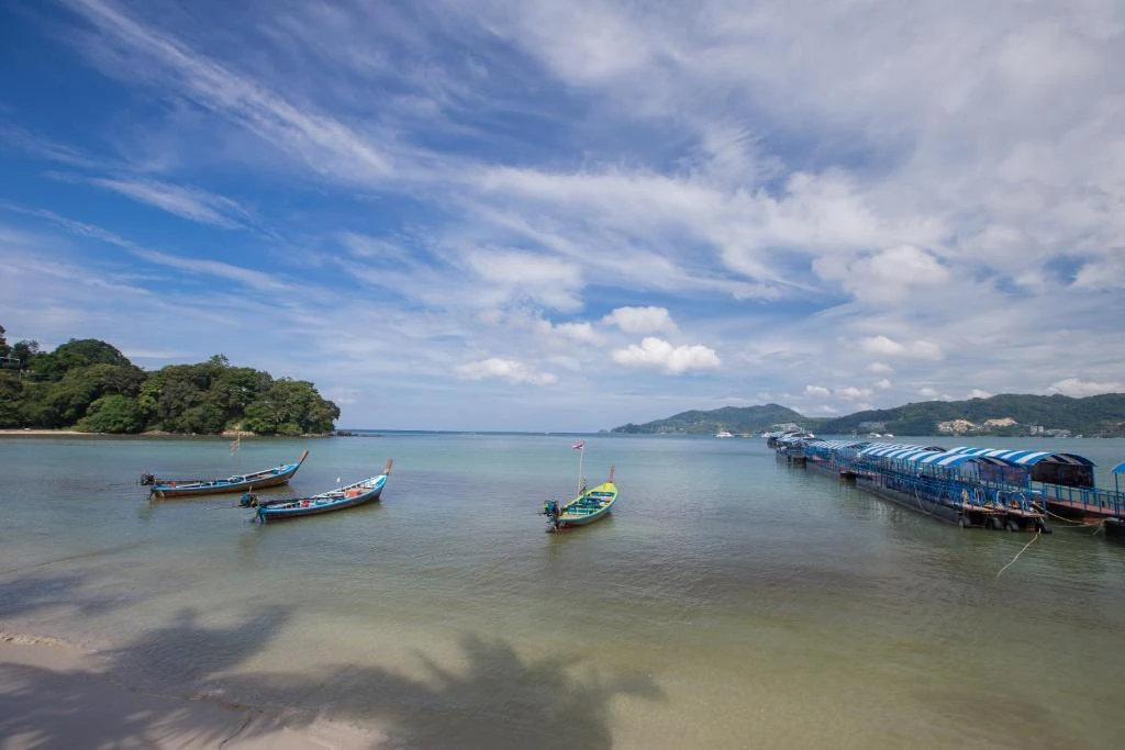 Beach in front of Patong Signature