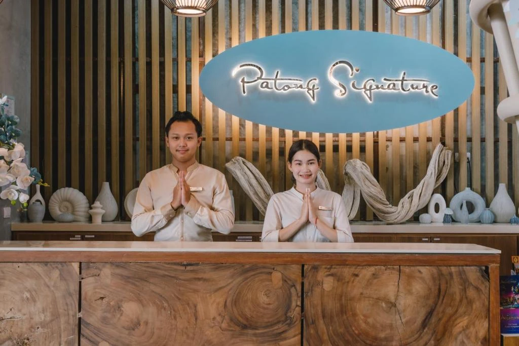 A welcome at the front desk