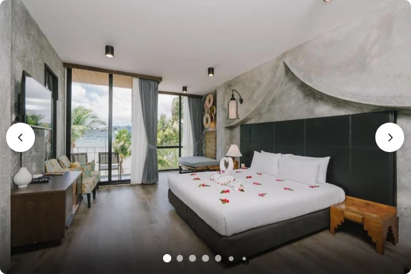 Deluxe Double Studio with Sea View and Spa Bath